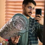 فویل حرارتی ضخیم 250 وات S.V.M بخاری برقی کوچک پد حرارتی آلمینیومی (به صورت ایستاده و باز ، کنترل شده استفاده شود!) - تصویر 3