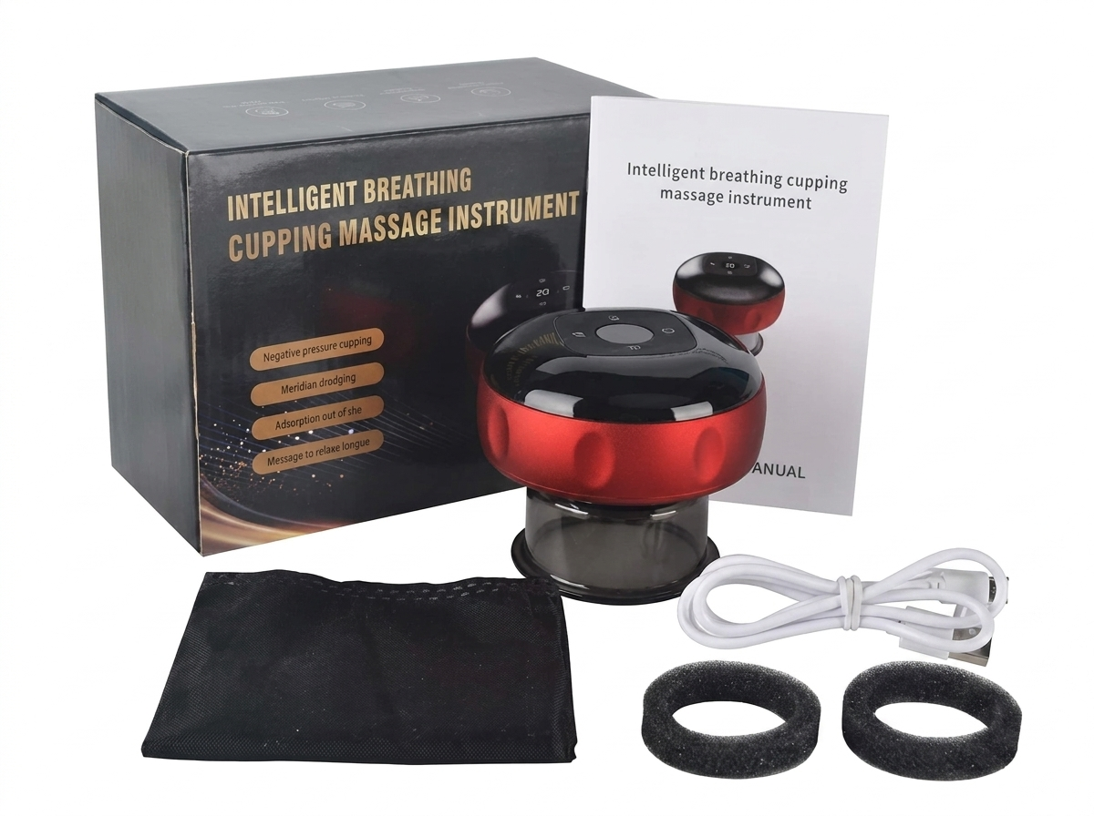 a63697bc-fb6a-40ac-9b9b-dcc4c82c267f دستگاه بادکش و ماساژور هوشمند تنفسی (Intelligent Breathing Cupping Massage Instrument) - تصویر 1