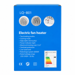 بخاری برقی فن‌دار Warmthy مدل LQ-801 - تصویر 2